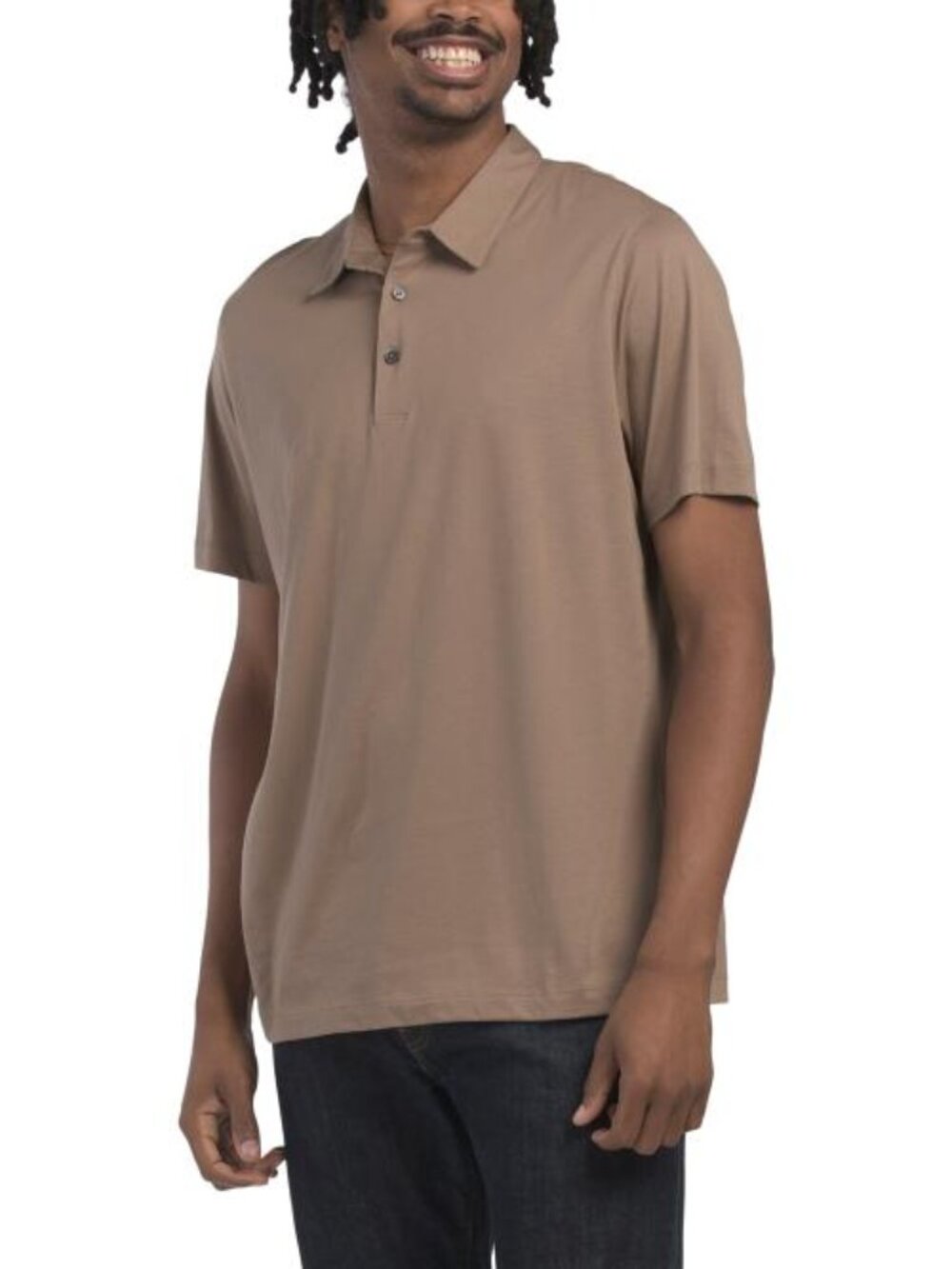 THEORY Pima Cotton Bron B Foundation Polo